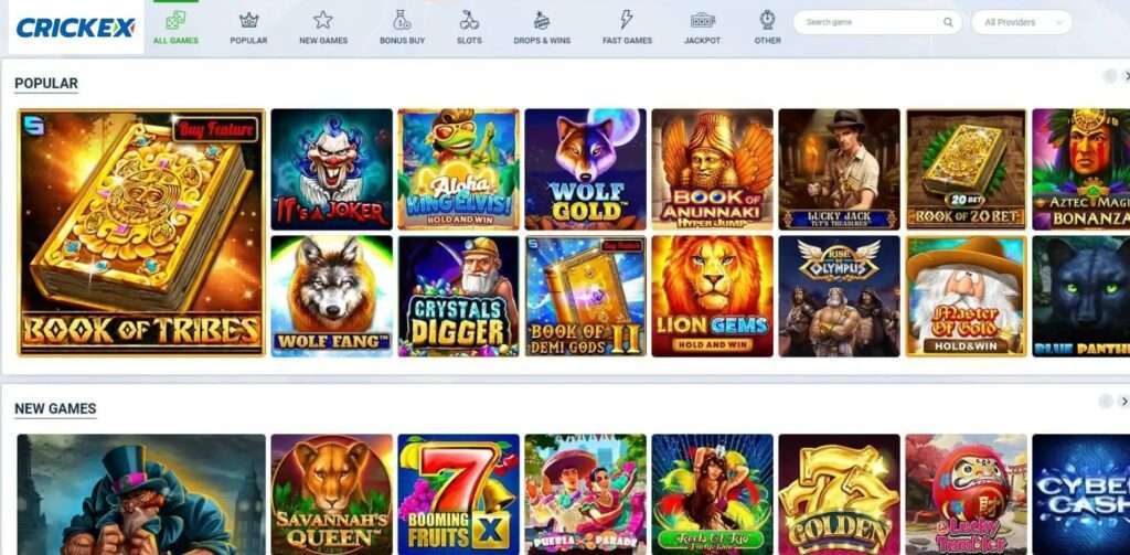 Crickex Casino Online